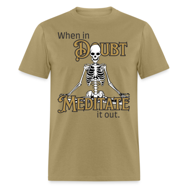 Meditate it out Unisex Classic T-Shirt - Image 7