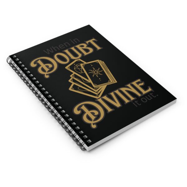 Divine It Out Spiral Notebook - Ruled Line - Image 3