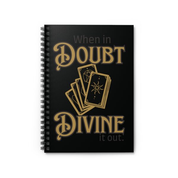 Divine It Out Spiral Notebook - Ruled Line