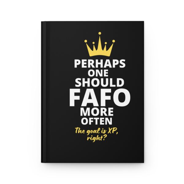 FAFO Hardcover Journal Matte